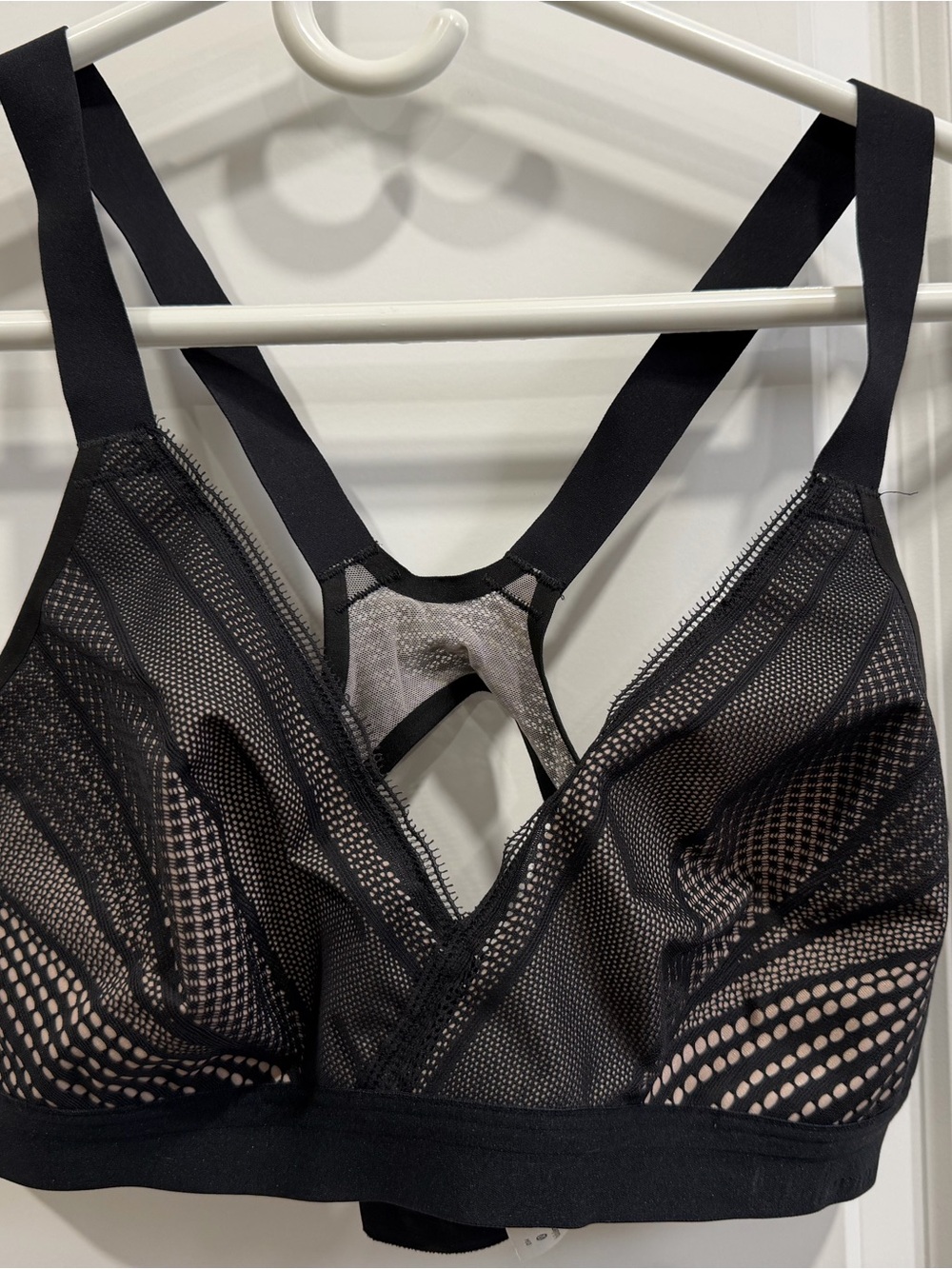 lululemon athletica Black Mesh Sports Bra